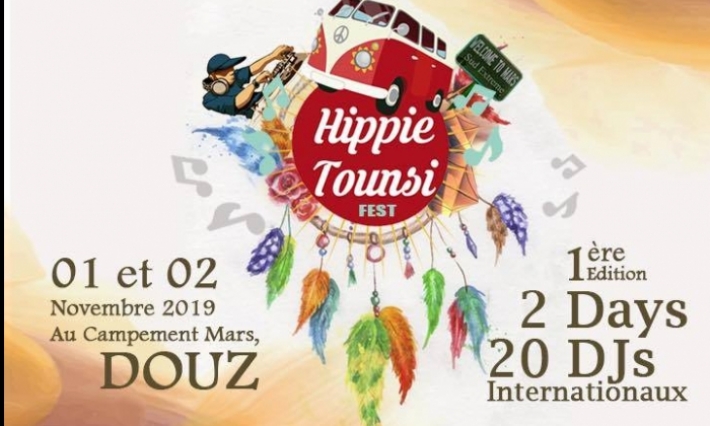 Hippie Tounsi Fest : 2 jours 20 Djs Internationaux 