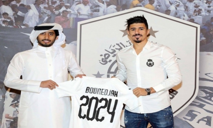 السد القطري يمدد عقد الجزائري بونجاح 