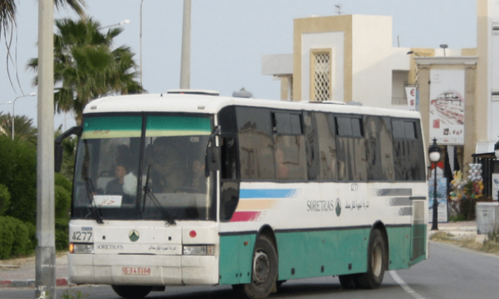 العاصمة: انزلاق حافلة تابعة للشركة الجهوية للنقل بصفاقس 