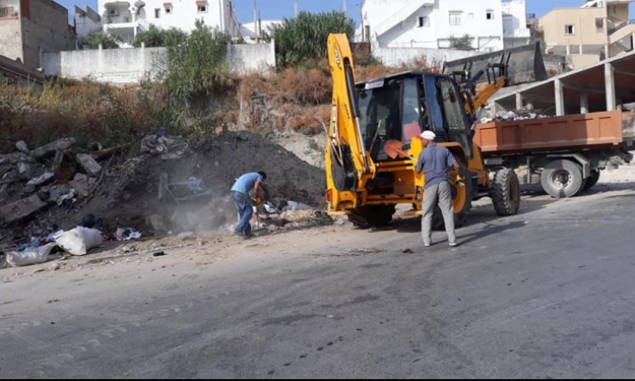 باجة: رفع أكثر من 500 طن من الفضلات في إطار حملة استثنائية للنظافة بمناسبة عيد الأضحى