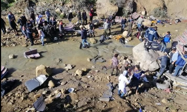 ارتفاع حصيلة ضحايا حادث عمدون