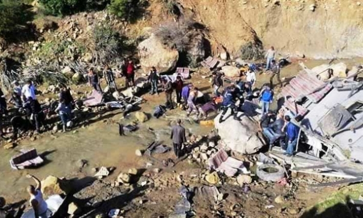 La liste des victimes de l'accident d'Amdoun 