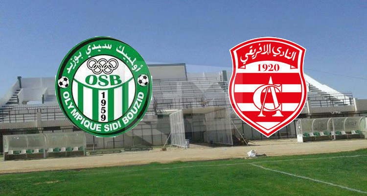 أولمبيك سيدي بوزيد - النادي الافريقي: التشكيلتان الأساسيتان