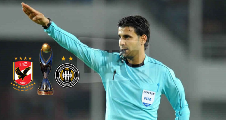 دوري الأبطال: طاقم تحكيم تونسي لمباراة إياب نصف النهائي بين الأهلي وسطيف