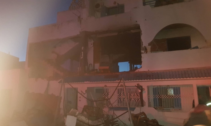 بالصور: انفجار أنبوب غاز داخل منزل في بن عروس