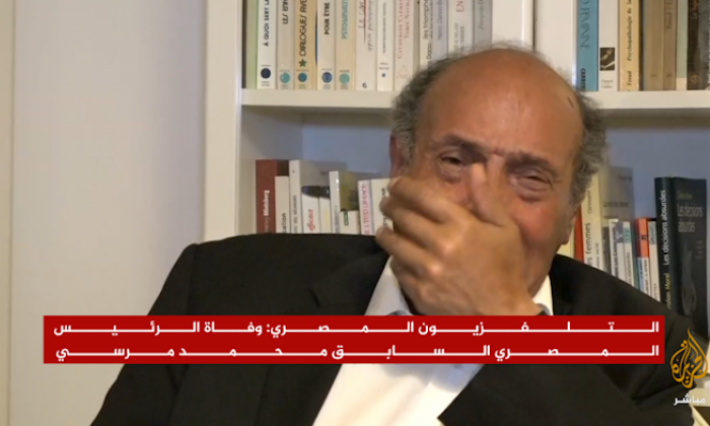 بالفيديو: المنصف المرزوقي يبكي بحرقة على وفاة محمد مرسي