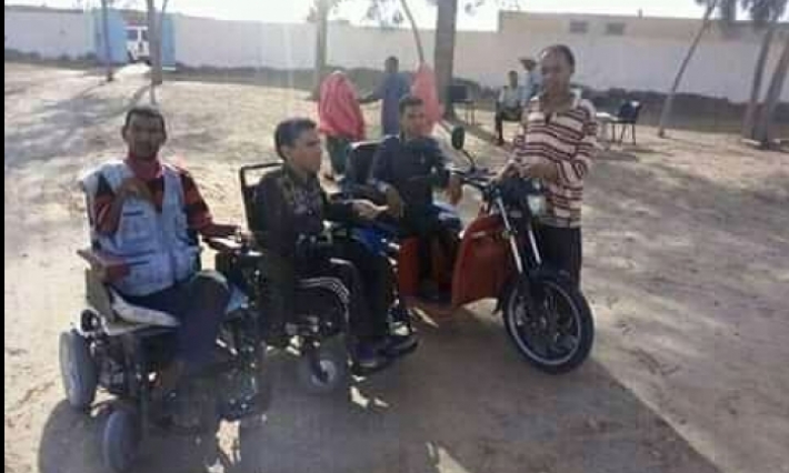 غياب ممر خاص بالكراسي المتحركة في مركز الاقتراع برجيم معتوق يمنع ناخبين من التصويت