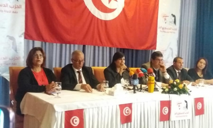 عبير موسي: "جهات سياسية تقف وراء الاعتداء على اجتماع الحزب"