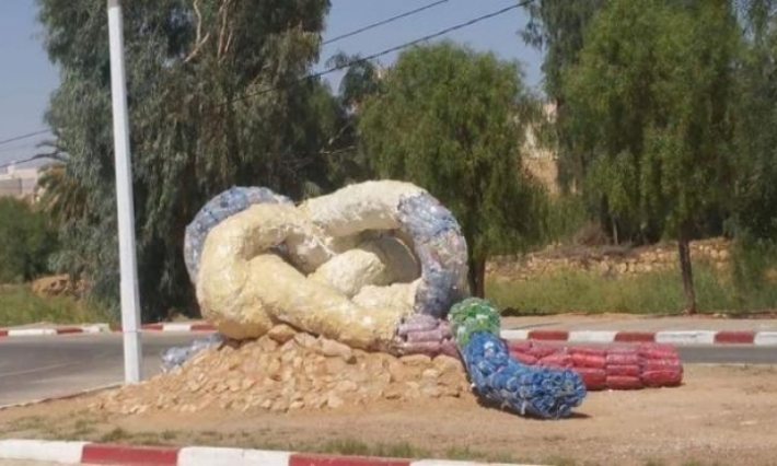 مجسم منبوذ: بلدية غمراسن تعتذر وتقرر إزالته