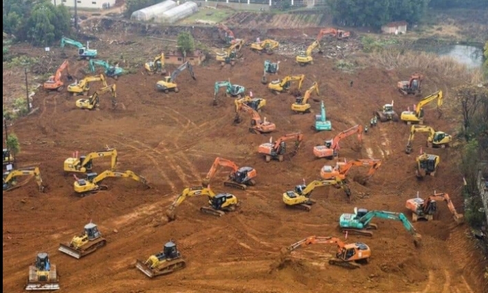 بالفيديو: الصين تشرع في بناء مستشفى كبير في ظرف 10 أيام