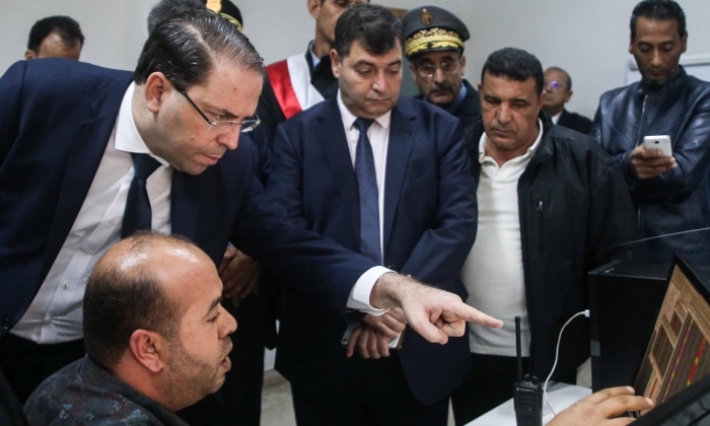 الشاهد يعطي بميناء رادس إشارة انطلاق العمل بنظام التصرف الآلي في الحاويات والمجرورات