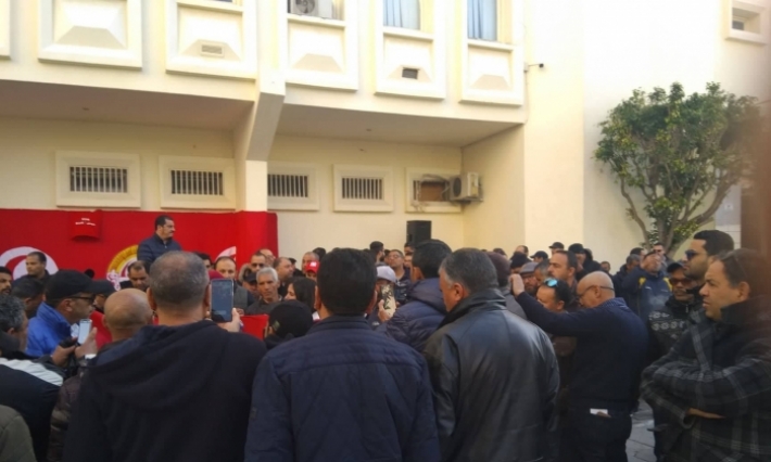 اعتصام مفتوح لأعوان الستاغ