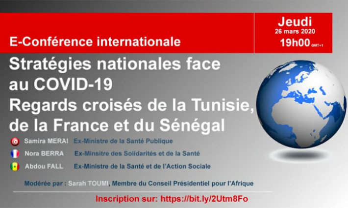 E-conférence internationale sur le COVID-19 ce jeudi