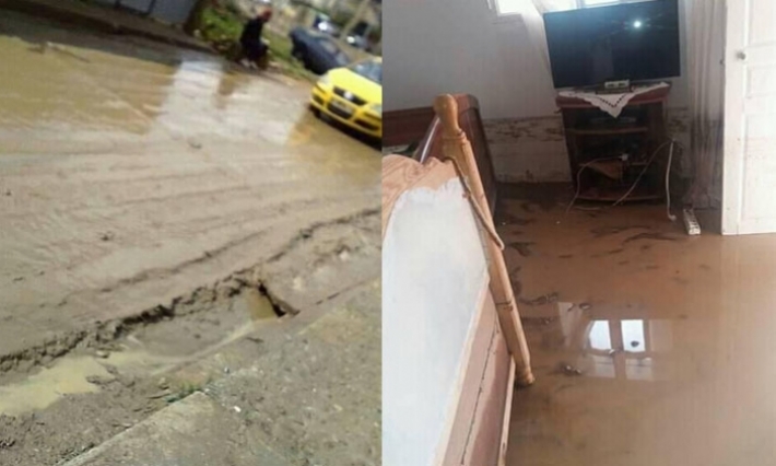 جندوبة: الأمطار الغزيرة التي نزلت ليلة البارحة واليوم بمدينة طبرقة تتسبب في أضرار متفاوتة