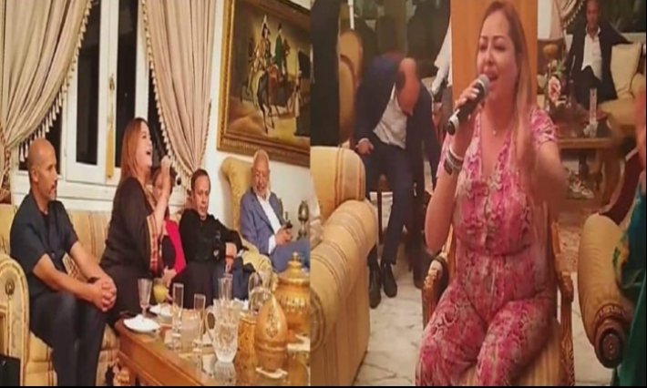 لقاء خاص بين راشد الغنوشي وعدد من الفنانات: نوال غشام توضح