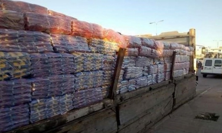 إحباط تهريب أكثر من 5 أطنان كسكسي باتجاه الأراضي الليبية 