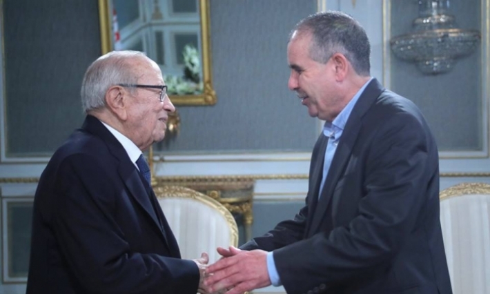 لقاء بين الطبوبي والسبسي