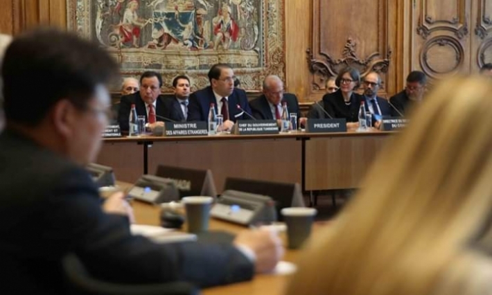 الشاهد يتحادث بباريس مع الأمين العام لمنظمة التعاون والتنمية الاقتصادية