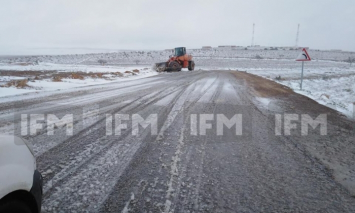  عاصفة ثلجية في القصرين 