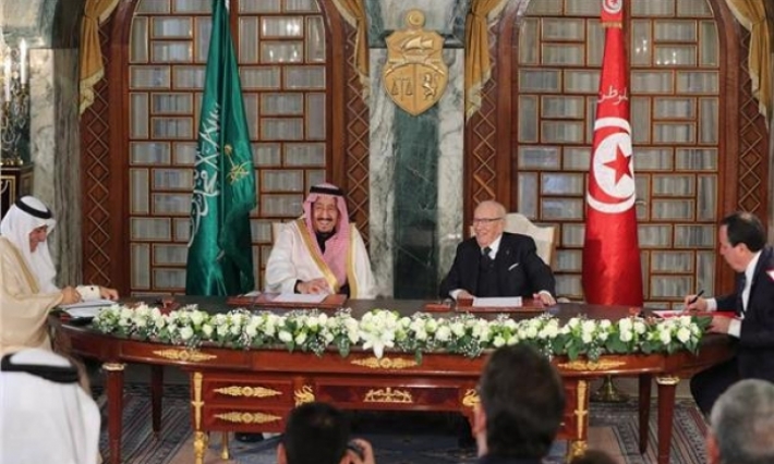 محادثات ثنائية بين رئيس الجمهورية والعاهل السعودي تختم بإمضاء اتفاقيتين
