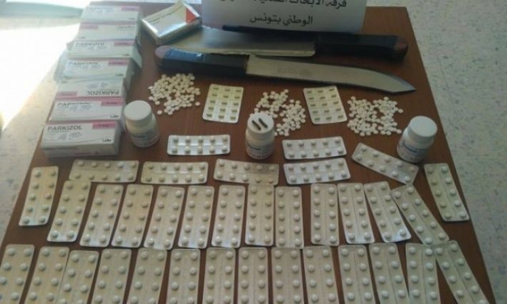 حجز 680 قرصا مخدرا بمنطقة الحرايرية بتونس العاصمة