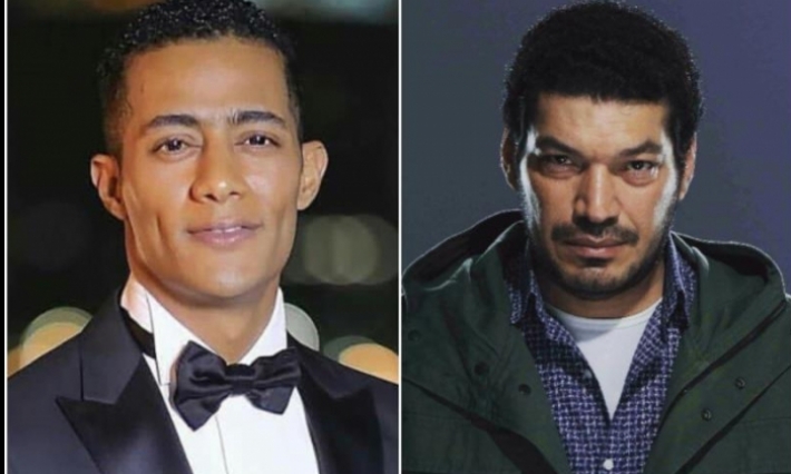  الممثل باسم سمرة يعتدي على محمد رمضان في حفل زفاف