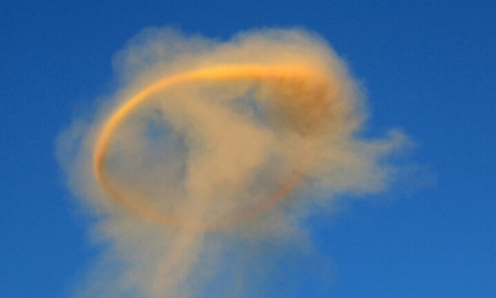  فيديو :سحابة غريبة في سماء باكستان تشعل مواقع التواصل 