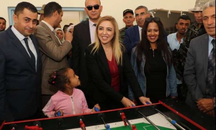 القصرين: وزيرة شؤون الشباب والرياضة تدشن دار الشباب بجدليان ومركز اقامة الشباب بحيدرة