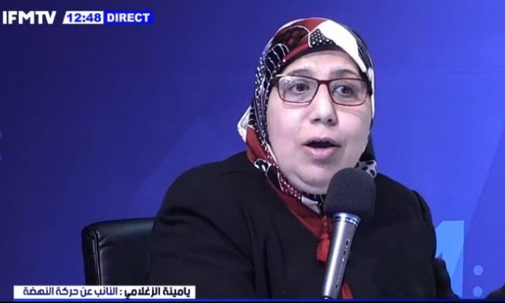 يمينة الزغلامي: يحرجني إنو حركة النهضة ما رشحتش حتى امرأة لحقيبة وزارية