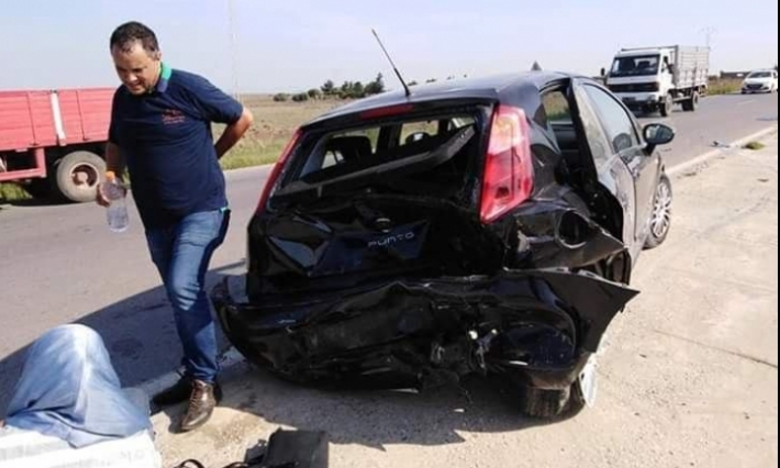 بنزرت: رئيس قائمة التيار الديمقراطي فرحات الراجحي يتعرض لحادث مرور بمنطقة الحتحات بمنزل بورقيبة