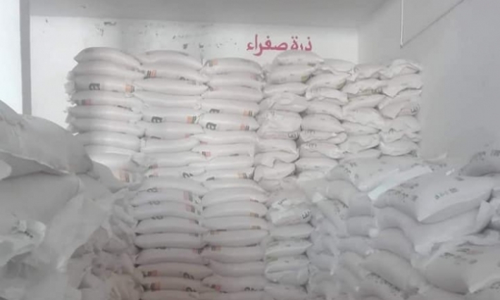 حجز 100 طنّ من الأعلاف غير مطابقة للمواصفات القانونية في سيدي ثابت