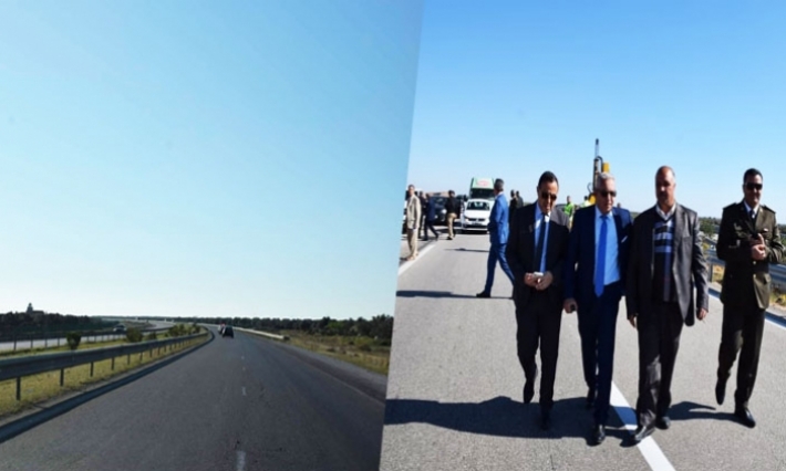 إعطاء إشارة انطلاق مشروع لصيانة الطرقات السيارة بقيمة 100 مليون دينار