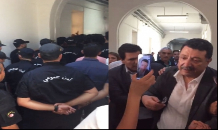 عميد المحامين ينفي أنباء تعرضه لاعتداء أثناء فض الأمن لاعتصام المحامين بالقوة بالمحكمة الابتدائية