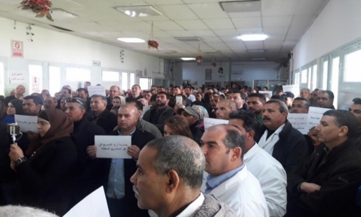 جندوبة: وقفة احتجاجية بالمستشفى الجهوي للمطالبة بتوفير مستلزمات العلاج