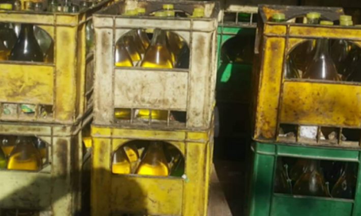 العقبة-تونس: حجز 2200 لتر من الزيت المدعم 