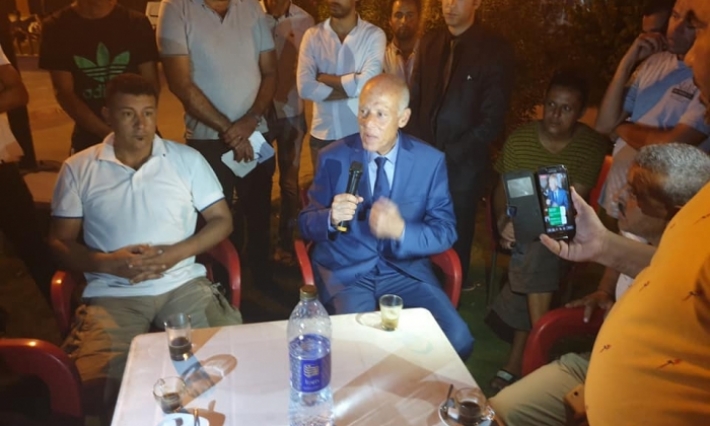 قيس سعيد يؤكد من قبلي ضرورة إيجاد امكانيات قانونية جديدة ترتقي بإرادة الشباب إلى مستوى القرار