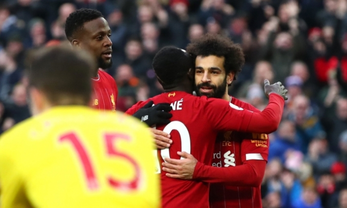 محمد صلاح يقود نادي ليفربول للفوز على ضيفه واتفورد بثنائية في البطولة الانجليزية