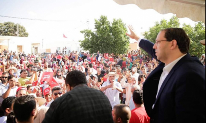 رئاسية 2019: الشاهد يتعهد في سيدي بوزيد بتقديم حلول لرفع العراقيل المتصلة بالتنمية