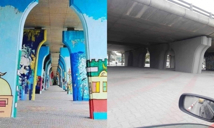 بعد طلاء ''غرافيتي'' جسر الجمهورية بالرمادي: وزارة التجهيز توضح (وثيقة) 