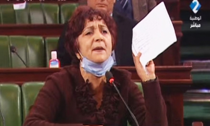 سامية عبو لكتلة النهضة: قزمتم المجلس وتعرضون حياة النواب للخطر للحفاظ على سلطتكم 