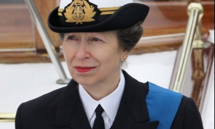 الأميرة آن أول قائدة لمشاة البحرية الملكية 