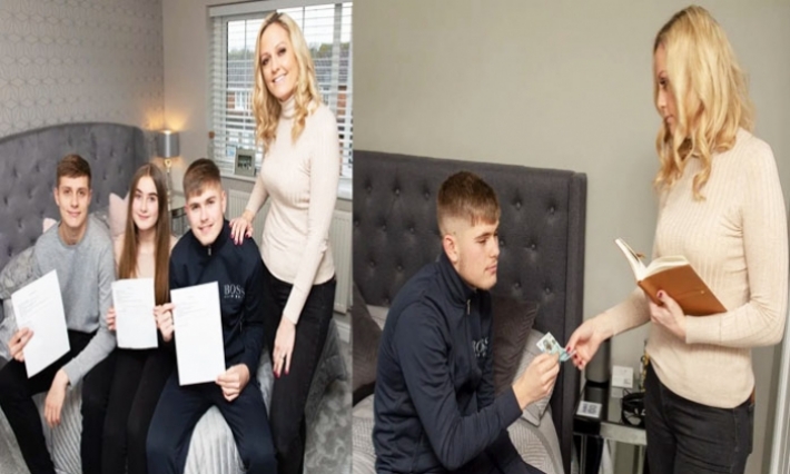 أم انجليزية تفرض على أولادها دفع غرامات بهدف المحافظة على نظافة المنزل