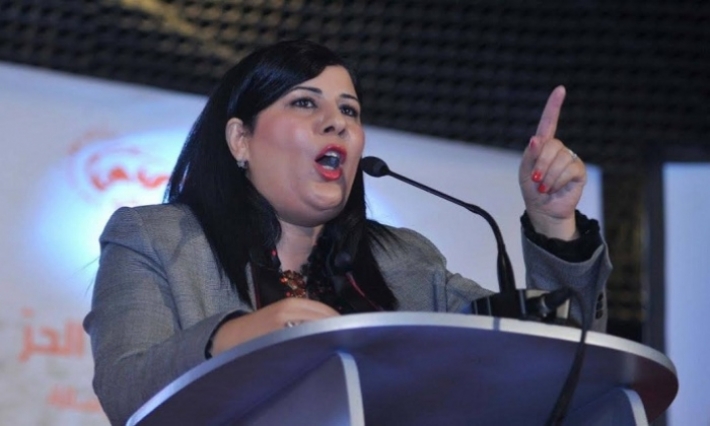 عبير موسي: ما حدث لي في سيدي بوزيد اعتداء على الديمقراطية وموعدنا يوم 9 أفريل 