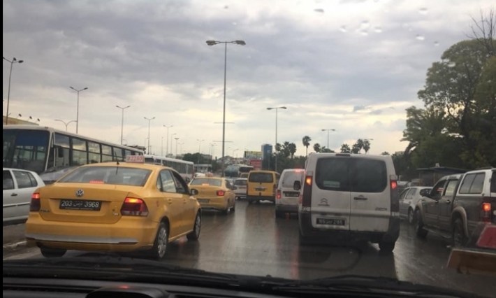 سحب رعدية وامطار غزيرة على عدد من جهات البلاد (المعهد الوطني للرصد الجوي)