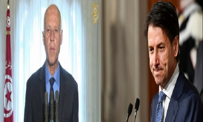 رئيس الحكومة الإيطالية يهنئ قيس سعيّد 