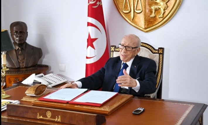 بالفيديو: أول ظهور متلفز لرئيس الجمهورية بعد خروجه من المستشفى