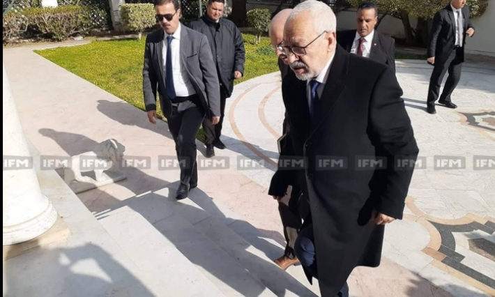 الغنوشي بعد لقائه بالفخفاخ: عبرنا عن حرصنا على أن تكون حكومة أحزاب لا أشخاص