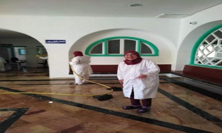 في حركة نبيلة: أطباء وأعوان مستشفى ميدون يساهمون في حملة نظافة 