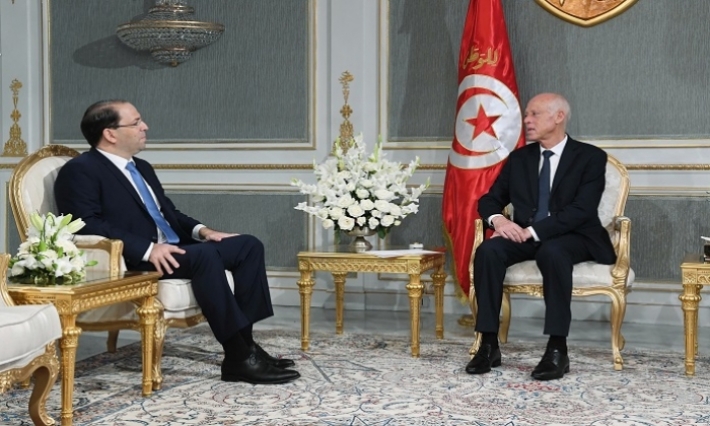 قيس سعيّد يكلف الشاهد بتصريف شؤون الحكومة (فيديو)