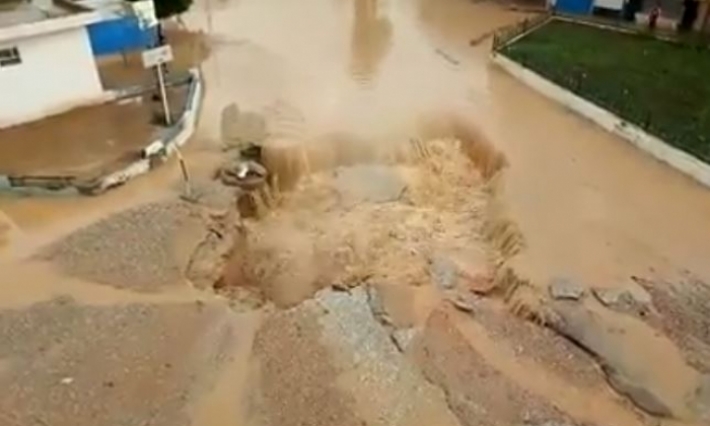 توضيح وزارة التجهيز بخصوص صورة حفرة قصر سعيد